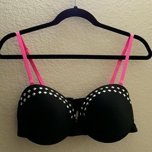 Blackheart by Hot Topic Studded Push up Bra